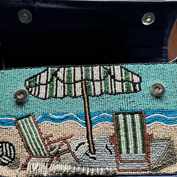 Staud Tommy Beaded Bag Under My Umbrella Shoulder Purse NWT - Picture 14 of 14